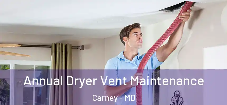  Annual Dryer Vent Maintenance Carney - MD